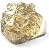 GUESS Anello da uomo collezione lion king. Anello realizzato in acciaio di colore oro. Misura anello: 20. La referenza è JUMR01307JWYG60 misura 20 trendy cod. JUMR01307JWYG60