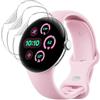 Cfyywqf Pellicola Idrogel per Google Pixel Watch 4/3/2/1 41mm | 6 Pezzi Smart Watch Trasparente TPU Pellicola Protettiva,Touch Sensibile Protector Film,Protezione Schermo autorigenerante