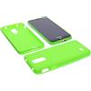 foto-kontor Custodia compatibile con Brondi Amico Vero 4G cover protettiva verde borsa gomma TPU protezione telefono custodia smartphone protezione angoli