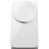 Nomad Stand One V4 MagSafe Qi2.2 - Caricabatterie wireless 2 in 1, 25 W, colore: Argento