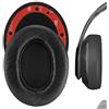 GEEKRIA Elite Sheepskin Earpad for Studio 3.0, Studio2 (2nd Gen Bluetooth) Wireless Headphones Replacement Leather Ear Pad/Ear Cushion/Ear Cups/Ear Cover/Earpads Repair Parts (Black)