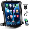 Motorsi 4GB+64GB Carplay Autoradio per Chevrolet Cruze J300 2009-2014, Android Auto Bluetooth Car Stereo Schermo con GPS WiFi RDS/FM Radio SWC EQ USB Mirror Link Canbus + Telecamera Posteriore
