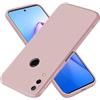 EASSGU Custodia per HUAWEI P Smart Z/HONOR 9X (6.59 Inches), Cover Morbida in Silicone TPU - Polvere di sabbia