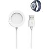 yystao Cavo di ricarica per Xiaomi Watch S5, stazione di ricarica magnetica stabile e cavo USB compatibile con Xiaomi S5 Watch, design integrato (bianco)
