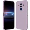 RankOne Custodia per HUAWEI Mate10 Pro (6 Inches) Cover Morbida in Silicone TPU - Erba Viola