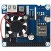 Coolwell Power Over Ethernet HAT (Type C) For Raspberry Pi 3B+/4B, 802.3af/at Compliant Power-Sourcing Equipment Required High Power 12V 2A& 5V 4A