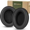 Geekria Cuscinetti auricolari di ricambio compatibili con Beats Studio Pro (A2924), per cuffie, parti di riparazione (Nero)