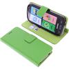 foto-kontor Custodia a Libro per Brondi Amico Smartphone (Non per Amico Smartphone 4G) di Colore Verde