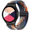 FYISWHO Magnetico Cinturino per Huawei Watch 5 46mm/4/4 Pro/3/3Pro/Ultimate/Ultimate 2/Buds, 22mm Nylon Sport Bracciali Cinturini di Ricambio per Honor MagicWatch 2 46mm/Watch GS Pro/GS 3