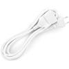 PRENDELUZ Tubo bianco 2 x 1 mm, 4 m, flessibile e resistente, ideale per uso domestico e professionale in giardinaggio e idraulico.