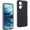 REY Cover in Gel TPU Nera per XIAOMI Poco F7 5G - REDMI Turbo 4 PRO 5G, Ultra Sottile 0,33 mm, Morbido Flessibile, Custodia Silicone