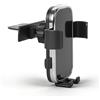 KAHCOP Supporto per telefono auto Volkswagen VW Tiguan 2012-2016, regolabile, versione più stabile e rilascio di un pulsante, adatto per telefono da 4 a 6,2 pollici, nero
