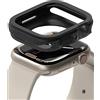 Ringke Air Sports Compatibile con Cover Apple Watch 9/8 / 7 45mm, SE3 / SE2 / SE / 6/5 / 4 44mm, Custodia Antiurto Robusta Resistente Graffi TPU - Black