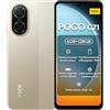 XIAOMI POCO C71 3 + 64 GB/4 + 128 GB Telefono cellulare sbloccato Schermo HD+ 6,88 Doppia fotocamera 32 Mpx + 8 MP Nero/Blu/Oro 4 + 128 GB