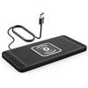 TKSE Caricabatterie da auto wireless veloce da 15 W, tappetino in silicone antiscivolo con porta di tipo C, 4 modalità di ricarica per iPhoneSamsung, include cavo da 0,3 m (USB 100 cm)