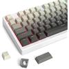 SOLIDEE Set Keycaps PBT Gradient 135 Tasti per Tastiere Meccaniche,Profilo OEM,Compatibile Retroilluminazione RGB,Legende Traslucide,Compatibile con Switch Cherry MX e Tastiere Hot-Swap(Dust)
