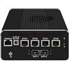 ANDAQI Micro Firewall Appliance, Mini PC, PFSense, OPNsense, VPN, Router PC, Pentium Gold 7505, RJ50, 4 x 2.5G I226-V, 2 x SFP+ Optical 10GbE 82599ES, HDMI, DP, 16G RAM, 128G SSD