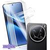 Yonntmmi Pellicola protettiva per VIVO X200 Pro TPU flessibile 4 Pezzi con protettiva per fotocamera 1 Pezzi, Anti Graffio, Senza Bolle Trasparente TPU Pellicola per VIVO X200 Pro