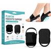 Pnrskter Supporto Plantare, Fascia per Fascite Plantare Nero | Fasce Arco Plantare con Gel Pad, Antiscivolo, Piedi Piatti, Arco Alto e Cadente, Donna e Uomo