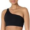 Amazon Essentials Donna Reggiseno Sportivo Tecnico in FormFlex Morbidissimo, Sostegno Leggero, Monospalla, Spalline Incrociate sulla Schiena