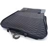 kh Teile Tappetini in gomma per BMW Serie 3 E90 E91 M3 (design a parete), set di 4 pezzi, nero, inodore