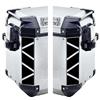 BLACK DOVES GRAPHICS Rifrangenti Adesivi compatibili con Valigie Laterali GIVI TREKKER OUTBACK 48 37 ltr Motorrad (Nero)