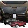 BSTW [2026 Aggiornamento] BSTW Compatibile con Ford Ranger T6 2016-2022 E Ranger T9 2023-2026 Parasole Parabrezza, Parasole Pieghevole Automatico Design con Coulisse Isolamento Termico e Protezione UV