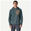 PATAGONIA EUROPE M'S R1 AIR FULL ZIP HOODY PATAGONIA, SUMMIT BLUE