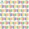 Vdealen Mini Cubo Magico Cube Lisci Stickerless 3x3 Speed Cube per Principianti Utenti Avanzati Cubo di Velocità per Feste Regalo per Bambini Premi Scolastici e Premi in Classe per Studenti(48 Pack)
