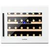 KLARSTEIN Cantinetta Vino Design da Incasso, Cantinetta Vino Refrigerata a Zona Singola per Vino Rosso, Bianco e Birra, Controlli Touch, Frigo Vino Cantinetta per Esterno/Interno, 57L, 24 Bottiglie