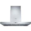 Siemens LF98BB542 - Cappa isola, 90 cm, a scelta per aria o ricircolo, filtro antigrasso in metallo, lavabile in lavastoviglie/acciaio inox
