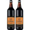 Azala Lea & Perrins Worcestershire - Set composto da salsa nera di chef e maestri in cucina ricette ineguagliabili - 2 x 568 ml