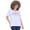 Ulla Popken T-Shirt, Seestern, Classic, V-Ausschnitt, Halbarm T-Shirt Stella Marina Classic Scollo a V Mezza Manica Donna (Pacco da 1)