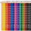 Pelikan Silverino, Matite Colorate con Fusto Triangolare e Impugnatura Ergonomica per Bambini, Pastelli dai Colori Intensi e Lavabili, Astuccio da 24 Colori