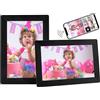 SBUSFGT Uhale Cornice digitale 1280 x 800 HD IPS touch screen cornice digitale 10,1 pollici WiFi cornice digitale 16 GB di archiviazione, slot per schede SD, rotazione automatica slideshow, tramite Uhale