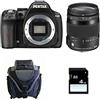 Pentax K50 + SIGMA 18-200 + Bag + 4GB Kit fotocamere SLR 16,28 MP CMOS 4928 x 3264 Pixel Nero