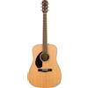 Fender CD-60S Chitarra Acustica Mancino, Abete Massello, Natural | Chitarra acustica per principianti mancini, tavola armonica in abete massello, manico facile da suonare