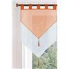 Gardinenbox 2023710 - Tendina in voile a doppio strato, 90 x 60 cm, in terracotta
