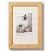 walther design Naturale 30 x 45 cm con passe-partout, Cornice Home in Legno HO045H