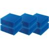 GERUI 6 pezzi per Juwel Compact/H/Bioflow 3.0,88051 - Set di filtri per acquario, bioPlus fine M (Compact)