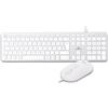 Bluestork Mac-Pack, tastiera e mouse Mac, bianco, USB-C/USB-A, QWERTY ES
