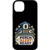 Jimbeels Custodia per iPhone 14 Plus PERCH ALERT READY Birdwatching Mangiatoia con Camera