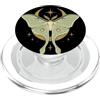 Luna Moth Insect Lover Gifts Mistico Luna Luna Mezzaluna Celeste PopSockets PopGrip per MagSafe