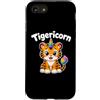 Regali per gli amanti della tigre di com Custodia per iPhone SE (2020) / 7/8 Tigericorn - Simpatico unicorno tigre