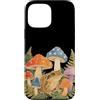 generic Custodia per iPhone 13 Pro Max Cottagecore - Rospo con foresta di funghi
