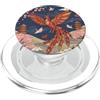 Japanese Origami Art Phoenix Origami giapponese Art Phoenix PopSockets PopGrip per MagSafe