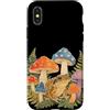 generic Custodia per iPhone X/XS Cottagecore - Rospo con foresta di funghi