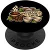 Jimbeels CUPPING SPOON CREW Caffè Cucchiaio Assaggio PopSockets PopGrip Adesivo