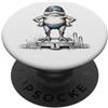 Nuotatore Nuoto Nuotare Accessori Regalo Rana Nuotatore Nuoto Pool-Frog Nuotare PopSockets PopGrip Adesivo