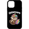 Regali per l'amante del coniglietto di c Custodia per iPhone 12 mini Lontra - Simpatico unicorno lontra